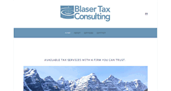 Desktop Screenshot of blasertax.com